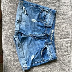 Boyfriend Style Jean Shorts